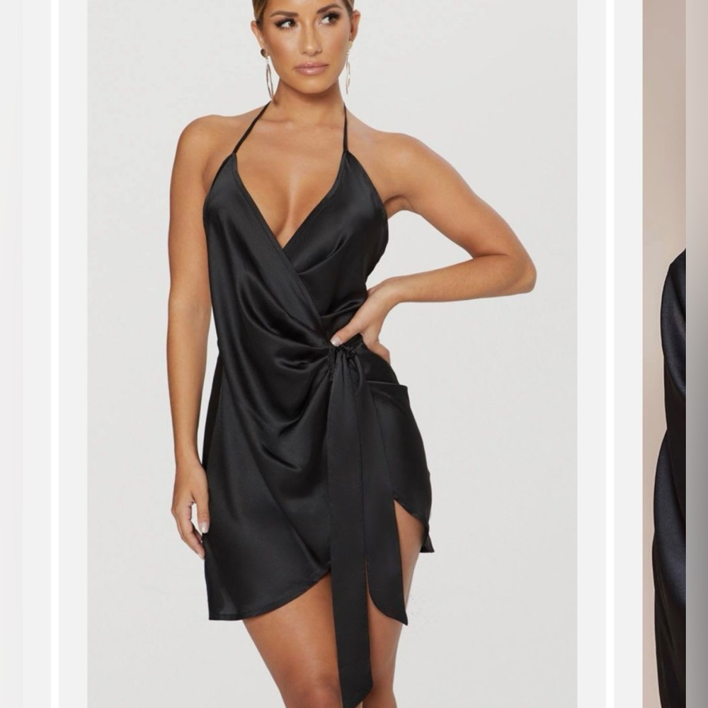 Prettylittlething Satin Dress
